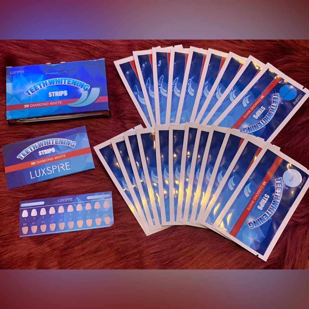 New - Safe Professional Teeth Whitening Strips for Sensitive Teeth, Fast-Results